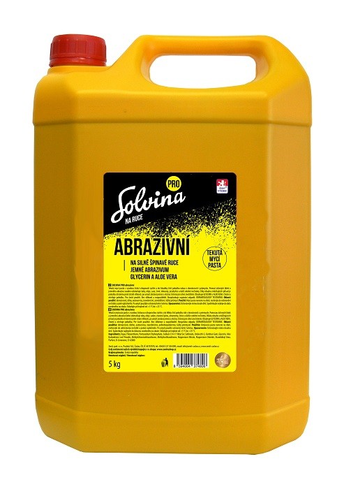 Solvina profi Abrazivní 5kg - Kosmetika Hygiena a ochrana pro ruce Mycí pasty